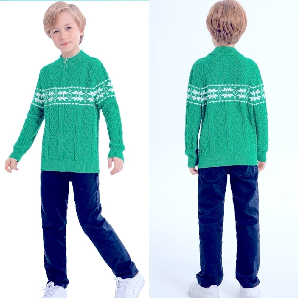 SMILING PINKER Christmas Snowflake Sweater